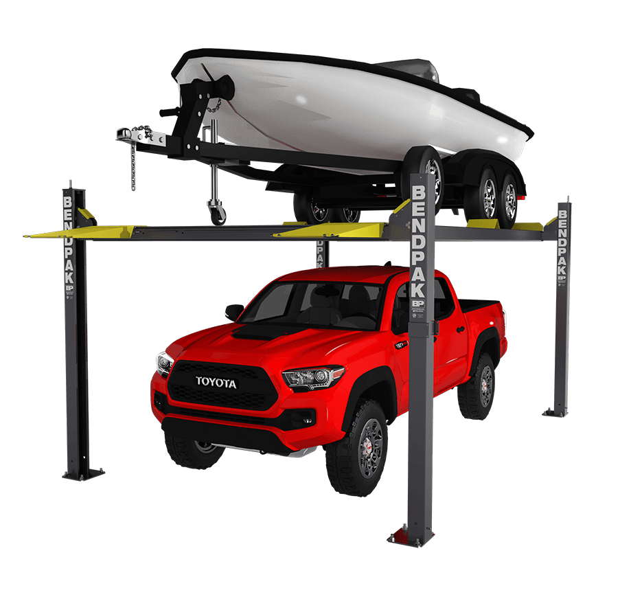 100" Height, 132" Width, 224" Length 7,500-lb. Capacity / Vehicle and Boat Storage Lift / 82" Rise